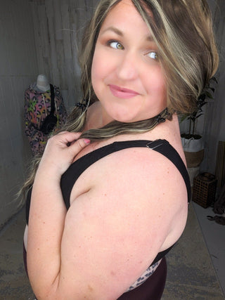 Monica Ribbed Brami w/Built In Bra (3 colors)-1- ShortSlv/Slvless Tops-WHITE BIRCH-Styled by Stacked - A Plus Size Women's Boutique in Lakeville, MN