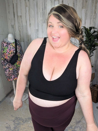 Monica Ribbed Brami w/Built In Bra (3 colors)-1- ShortSlv/Slvless Tops-WHITE BIRCH-Styled by Stacked - A Plus Size Women's Boutique in Lakeville, MN