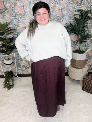 Moxie Oversized Dolman Sweater in Soft Gray-2- Long Sleeve Tops-WHITE BIRCH-Styled by Stacked - A Plus Size Women's Boutique in Lakeville, MN