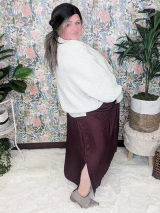 Moxie Oversized Dolman Sweater in Soft Gray-2- Long Sleeve Tops-WHITE BIRCH-Styled by Stacked - A Plus Size Women's Boutique in Lakeville, MN