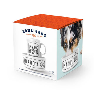 ***Mug + Dog Bowl - Dog Person-12- Accessories & Gifts-Fred & Friends-Styled by Stacked - A Plus Size Women's Boutique in Lakeville, MN