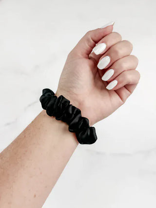 12- Accessories & Gifts Neutral 3 pc Slim Scrunchie Set plus size clothing