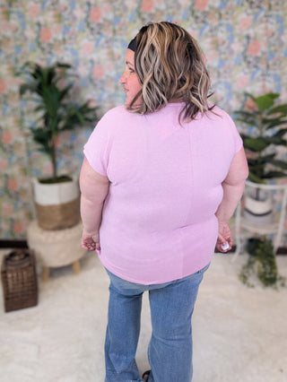 Noemi Reverse Textured Dolman Top w/Pocket (3 Colors)-1- ShortSlv/Slvless Tops-HEIMISH-Styled by Stacked - A Plus Size Women's Boutique in Lakeville, MN
