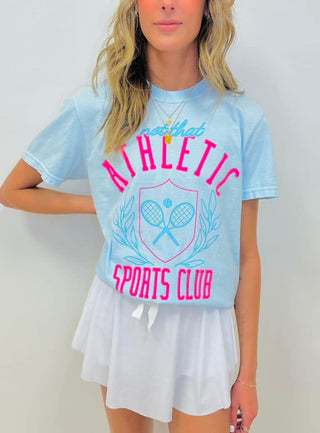 Not That Athletic Sports Club Tee-6- Graphic Tops-inked up apparel-Styled by Stacked - A Plus Size Women's Boutique in Lakeville, MN