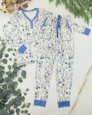 Jameson Luxe Henley + Pant Pajama Set (3 Prints)