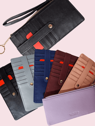 Perfect Fit Lay-Flat Wallets (6 colors)-12- Accessories & Gifts-Stacked - A Plus Size Boutique-Styled by Stacked - A Plus Size Women's Boutique in Lakeville, MN