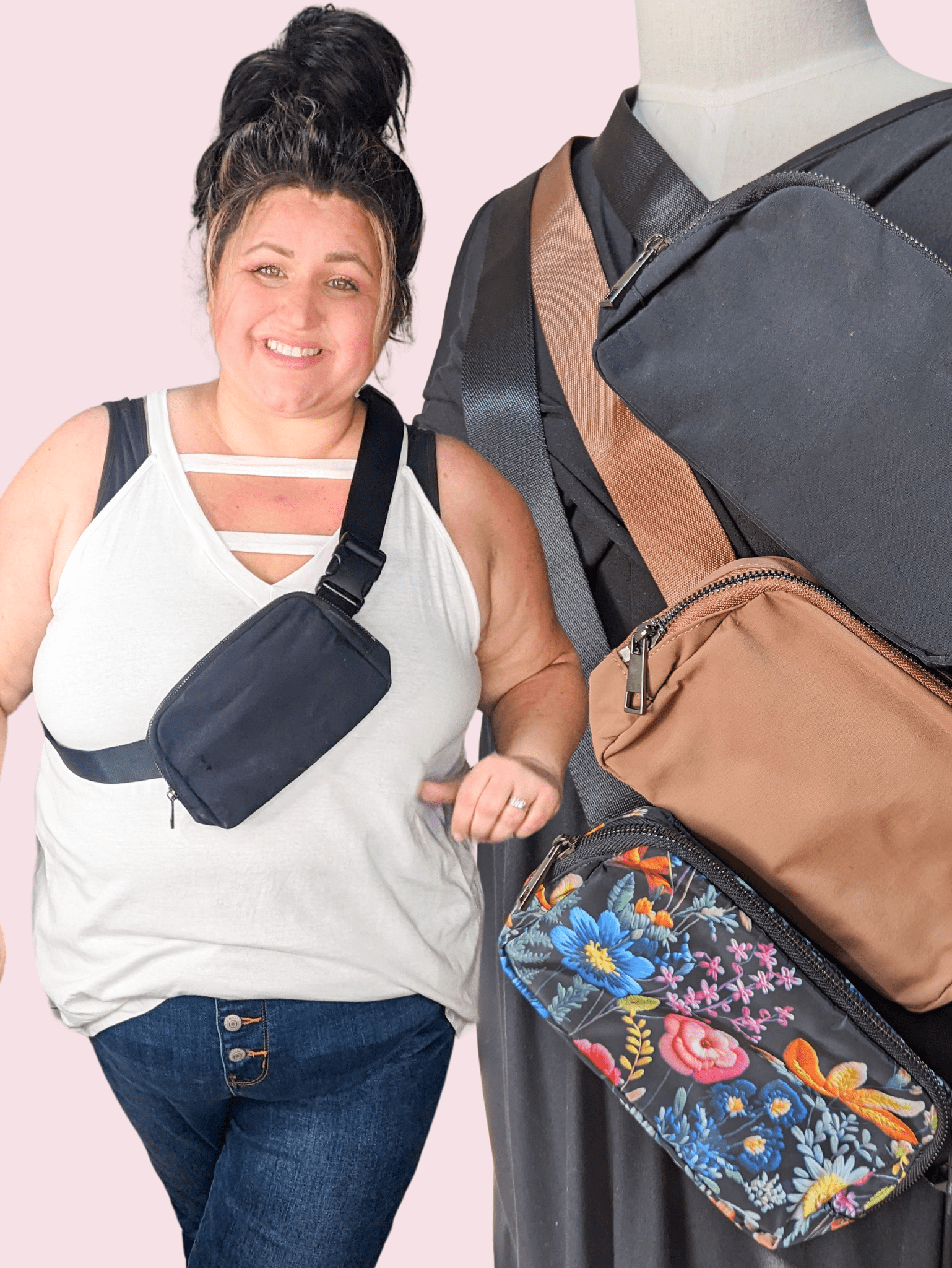Plus Size Approved Crossbody Sling Bag – Stacked