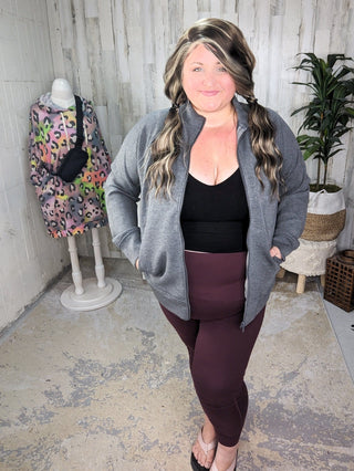 Plus Size "No Crotch Seam" Butter Leggings in Solids-8- Legging/Lounge/Bralette-rae mode-Styled by Stacked - A Plus Size Women's Boutique in Lakeville, MN