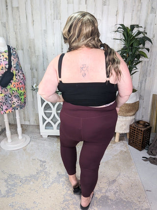 Plus Size "No Crotch Seam" Butter Leggings in Solids-8- Legging/Lounge/Bralette-rae mode-Styled by Stacked - A Plus Size Women's Boutique in Lakeville, MN