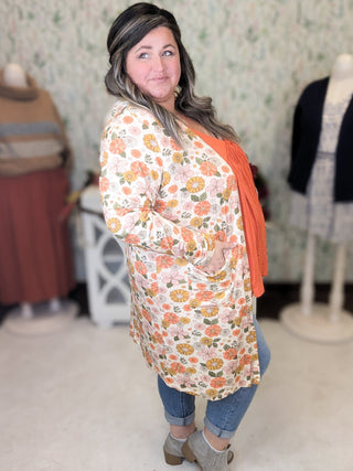 Tinley Tissue Weight Pocket Cardigan in Florals (6 Colors)-4- Overlayer Tops-MICHELLE MAE-Styled by Stacked - A Plus Size Women's Boutique in Lakeville, MN