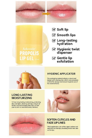 Propolis Honey Lip Gel-12- Accessories & Gifts-LA ACCESSORIES-Styled by Stacked - A Plus Size Women's Boutique in Lakeville, MN