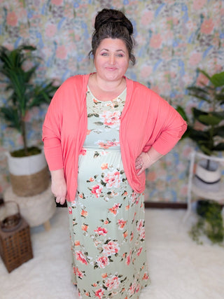 Rachel Floral Maxi Dress w/Pockets (2 colors)-11- Dress/Romp/Jump-HAPTICS-Styled by Stacked - A Plus Size Women's Boutique in Lakeville, MN