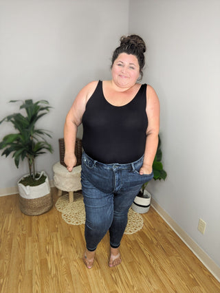 Reversible Wide Strap Long Tank (24 COLORS)-5- Year Round Underlayers-YELETE-Styled by Stacked - A Plus Size Women's Boutique in Lakeville, MN