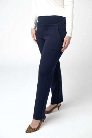 Poppy Pull On Scuba Dress Pants (4 Colors)