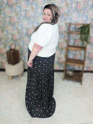 Rooney Short Sleeve Cardigan w/Embellished Buttons-4- Overlayer Tops-WHITE BIRCH-Styled by Stacked - A Plus Size Women's Boutique in Lakeville, MN