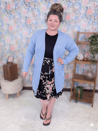 11- Dress/Romp/Jump Rumi Floral Bottom Short Sleeve Dress (2 Colors) plus size clothing