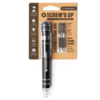 *** Screw’d Up 6-in-1 Mini LED Screwdriver-12- Accessories & Gifts-DM Merchandising-Styled by Stacked - A Plus Size Women's Boutique in Lakeville, MN