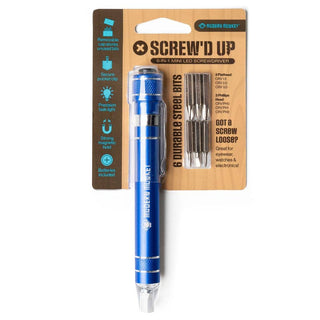 *** Screw’d Up 6-in-1 Mini LED Screwdriver-12- Accessories & Gifts-DM Merchandising-Styled by Stacked - A Plus Size Women's Boutique in Lakeville, MN