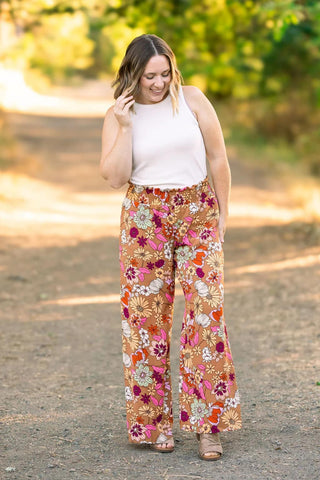 Serena Wide Leg Palazzo Pants (5 Colors)-10- Bottoms Non-Denim-MICHELLE MAE-Styled by Stacked - A Plus Size Women's Boutique in Lakeville, MN