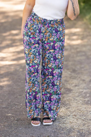 Discontinued: Serena Wide Leg Palazzo Pants-10- Bottoms Non-Denim-MICHELLE MAE-Styled by Stacked - A Plus Size Women's Boutique in Lakeville, MN