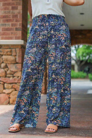 Serena Wide Leg Palazzo Pants (5 Colors)-10- Bottoms Non-Denim-MICHELLE MAE-Styled by Stacked - A Plus Size Women's Boutique in Lakeville, MN