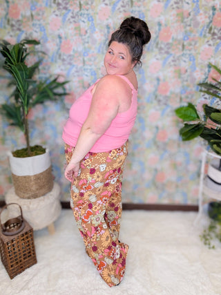 Serena Wide Leg Palazzo Pants (5 Colors)-10- Bottoms Non-Denim-MICHELLE MAE-Styled by Stacked - A Plus Size Women's Boutique in Lakeville, MN