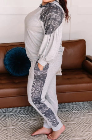 Night From A Dream Hoodie Lounge Set