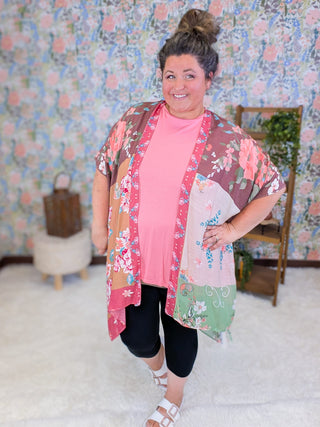 Sloane Crewneck Top w/Draped Hem (2 Colors) plus size clothing
