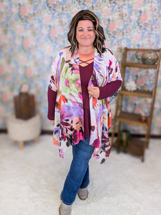Oaklynn Long Sleeve Babydoll w/Strappy Detail