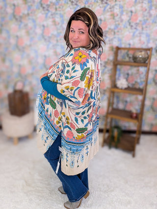 Mesa Vintage Floral Kimono