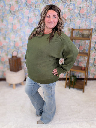 Clarke Luxe Slouchy Ribbed Dolman Sweater (2 Colors)