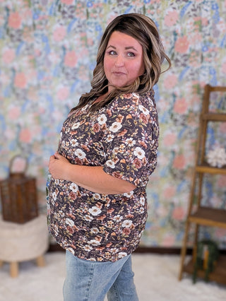 Sophie Vneck Perfect Tee in Florals (9 Prints)