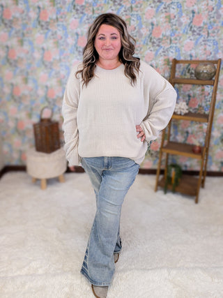 Rowan Slouchy Crewneck Dolman Sweater (2 Colors)