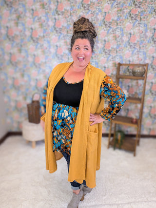 Juniper Midi Vest Cardigan w/Pockets (3 Colors)