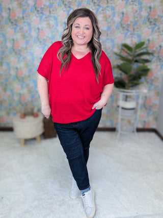 Judy Blue Dark Wash Skinny Jeans w/Heart Pocket-9- Bottoms Denim-Judy Blue-Styled by Stacked - A Plus Size Women's Boutique in Lakeville, MN
