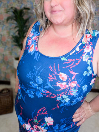 Hilton Floral Pull On Skort (2 Colors)-10- Bottoms Non-Denim-MICHELLE MAE-Styled by Stacked - A Plus Size Women's Boutique in Lakeville, MN