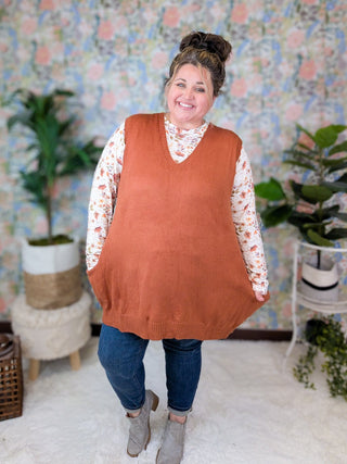 Ella Tunic Sweater Vest in Fall Solids-4- Overlayer Tops-MICHELLE MAE-Styled by Stacked - A Plus Size Women's Boutique in Lakeville, MN