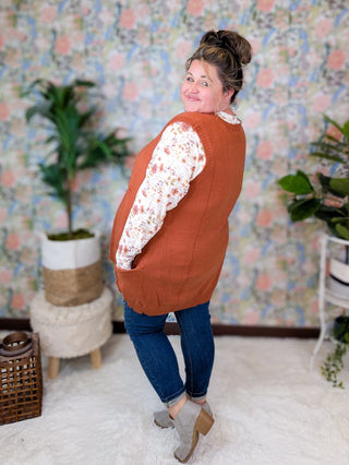 Ella Tunic Sweater Vest in Fall Solids-4- Overlayer Tops-MICHELLE MAE-Styled by Stacked - A Plus Size Women's Boutique in Lakeville, MN