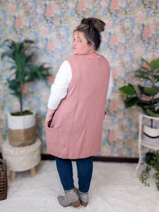 Ella Tunic Sweater Vest in Fall Solids-4- Overlayer Tops-MICHELLE MAE-Styled by Stacked - A Plus Size Women's Boutique in Lakeville, MN