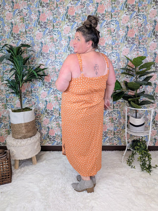 Catie Perfect Scooped Midi Dress in Floral-11- Dress/Romp/Jump-Michelle Mae-Styled by Stacked - A Plus Size Women's Boutique in Lakeville, MN
