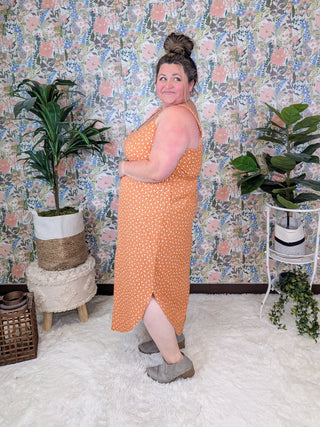 Catie Perfect Scooped Midi Dress in Floral-11- Dress/Romp/Jump-Michelle Mae-Styled by Stacked - A Plus Size Women's Boutique in Lakeville, MN