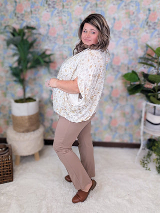 Margot Slim Fit Ankle Crop Pull On Pant-10- Bottoms Non-Denim-HEIMISH-Styled by Stacked - A Plus Size Women's Boutique in Lakeville, MN