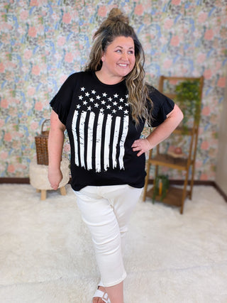 Judy Blue Shield Pocket Tummy Control Capri in White