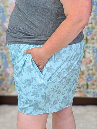 Jaymee Pull On Shorts in Florals