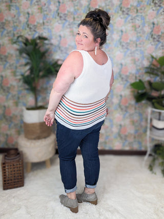 Judy Blue Adjustable Waist Darkwash Skinny-9- Bottoms Denim-Judy Blue-Styled by Stacked - A Plus Size Women's Boutique in Lakeville, MN