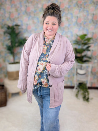 Courtney Cozy Button Front Shirket w/Pockets (2 Colors)-4- Overlayer Tops-HEIMISH-Styled by Stacked - A Plus Size Women's Boutique in Lakeville, MN