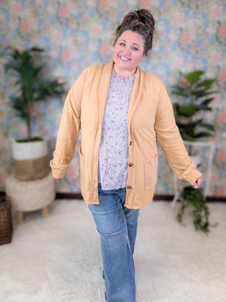 Gwendolyn Smocked Short Sleeve Top in Dusty Lilac Floral-1- ShortSlv/Slvless Tops-WHITE BIRCH-Styled by Stacked - A Plus Size Women's Boutique in Lakeville, MN
