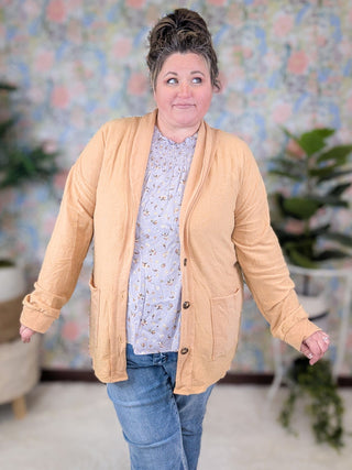 Gwendolyn Smocked Short Sleeve Top in Dusty Lilac Floral-1- ShortSlv/Slvless Tops-WHITE BIRCH-Styled by Stacked - A Plus Size Women's Boutique in Lakeville, MN