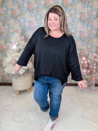 Judy Blue Plaid Cuff Boyfriend Jeans-9- Bottoms Denim-Judy Blue-Styled by Stacked - A Plus Size Women's Boutique in Lakeville, MN