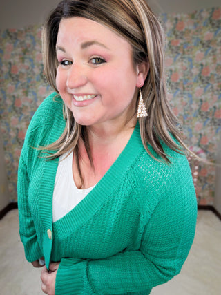 Joanna Slouchy Patch Pocket Grandpa Cardigan in Green-4- Overlayer Tops-WHITE BIRCH-Styled by Stacked - A Plus Size Women's Boutique in Lakeville, MN